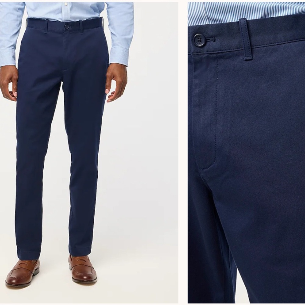NWT J. Crew Men's Navy Pants
